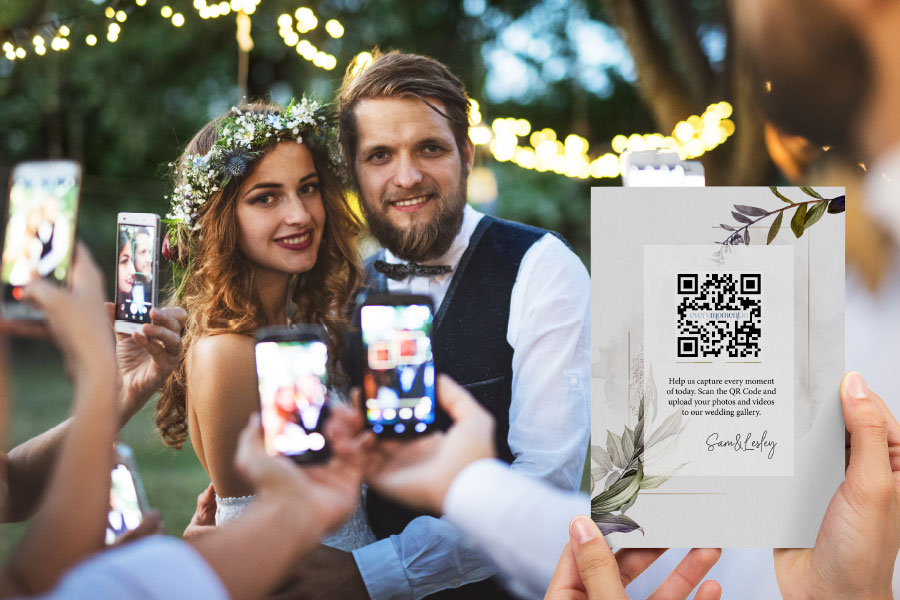 Wedding Photo Gallery & QR Code