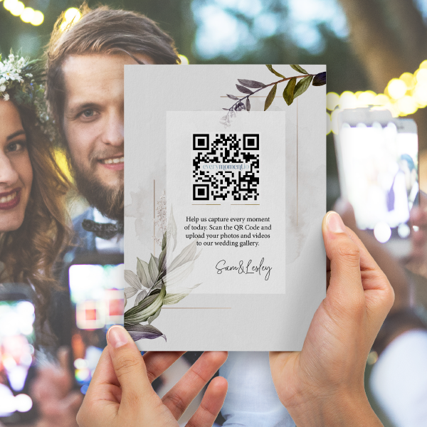 Display your QR Code at your event